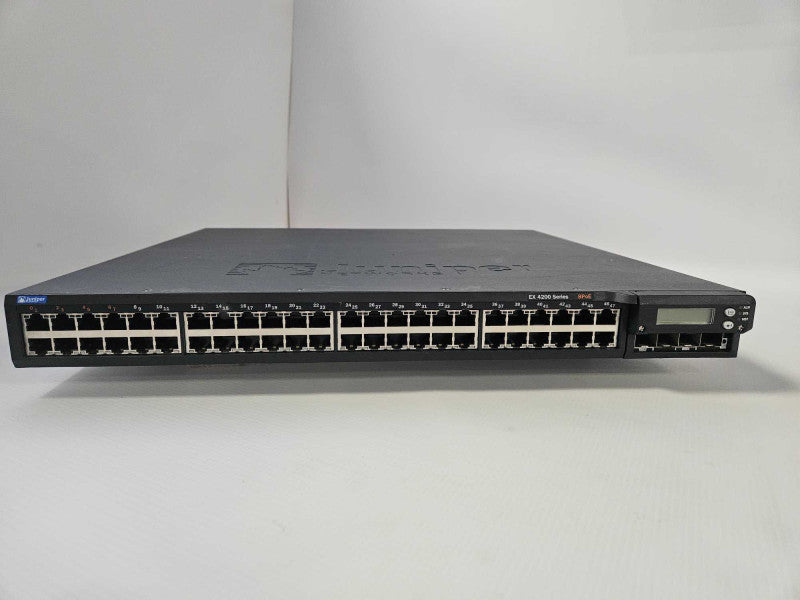 Juniper EX4200-48T 48P 1GbE 8P 130W PoE Switch Q)