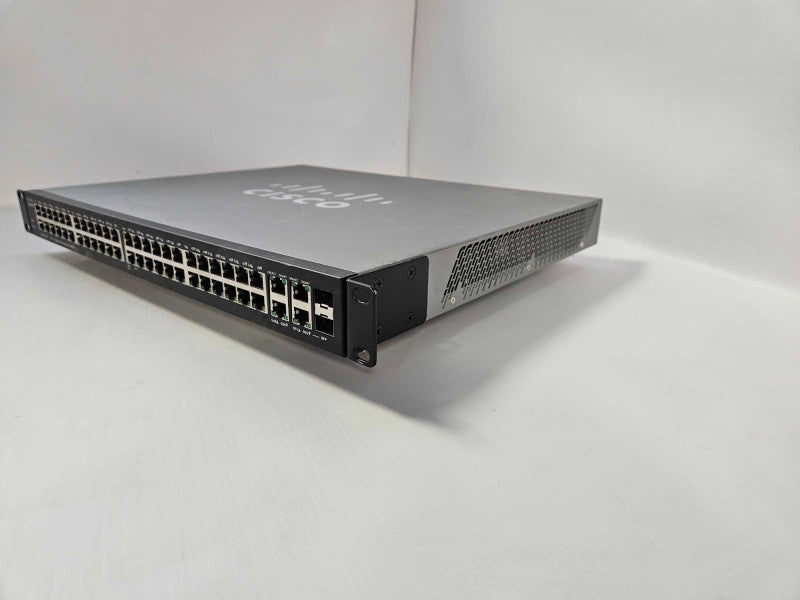 Cisco SG300-52P-K9 V03 52-Port Gigabit 10/100/1000 PoE+ Managed Switch )