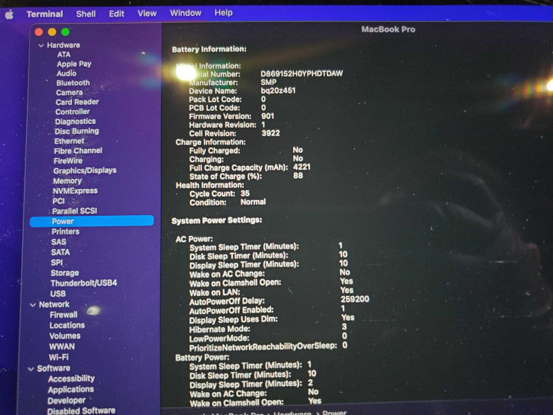 MacBook Pro 2016 13\\" Core i5-6267U @ 2.9GHz 8GB DDR3 500GB SSD (