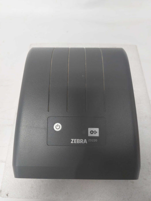 Zebra ZD220 USB Thermal Label Printer Black  No Power Adapt (AS IS)