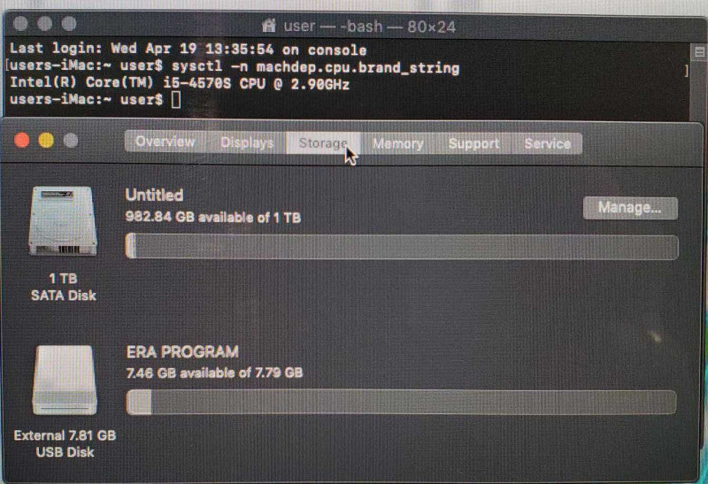 iMac 2013 21.5\\" Core i5-4570S @ 2.9GHz 8GB DDR3 1TB HDD Nvidia GT750M (