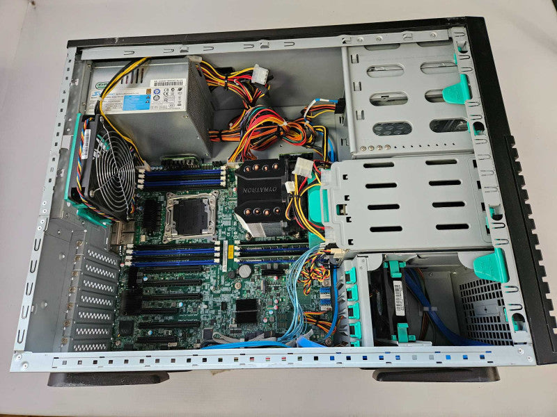 Custom Server- 1x Xeon E5-2620 v4 @ 2.10GHz 32 GB DDR4 RAM 600W PSU )