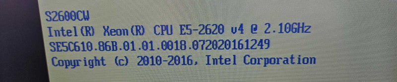 Custom Server- 1x Xeon E5-2620 v4 @ 2.10GHz 32 GB DDR4 RAM 600W PSU )