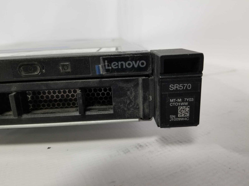 Lenovo TS SR570, 2x Xeon Silver 4110 2.1GHz,  64GB, 530-8I 12Gb RAID, 1x PSU _