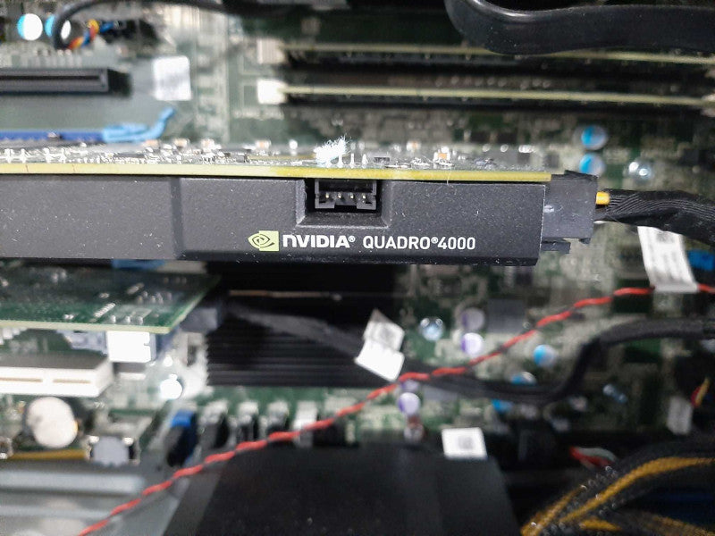 Dell Precision T5600 E5-2650 16GB ECC Quadro4000 320GB HDD 256GB SSD PERC 310 Q$