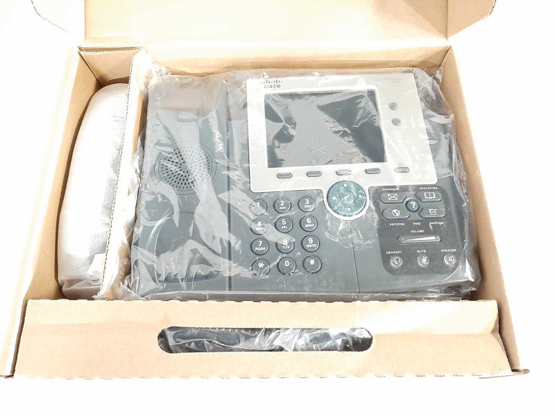 Cisco CP-7945G-REF Two Line Color Display IP Phone Brand New Q$