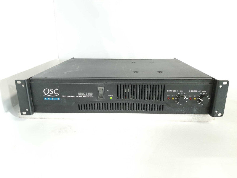 QSC RMX2450 2-Channel Professional Power Amplifier 2400W Rack Mountable $