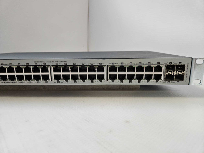 HP J9660A 1810-48G 48 Port Gigabit Network Switch with Rack Mount Ears )