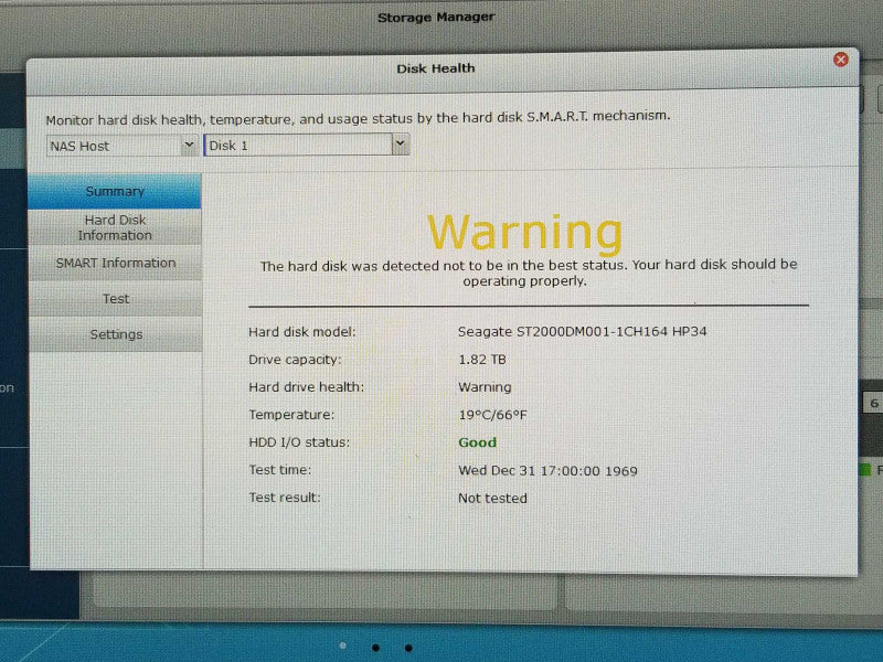 Qnap TS-1279U-RP 12-Bay NAS, 2x 2TB HDDs, 32GB RAM, 2x PSU, Read _