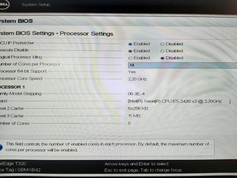 Dell PowerEdge T320 E5-2420 v2 @ 2.2GHz 16GB ECC DDR3 PERC H710 No HDD  Q$