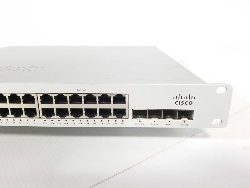 Meraki Cisco MS320-24P-HW 24-Port Gigabit PoE+ Switch w/ 1x PSU Unclaimed SEE _