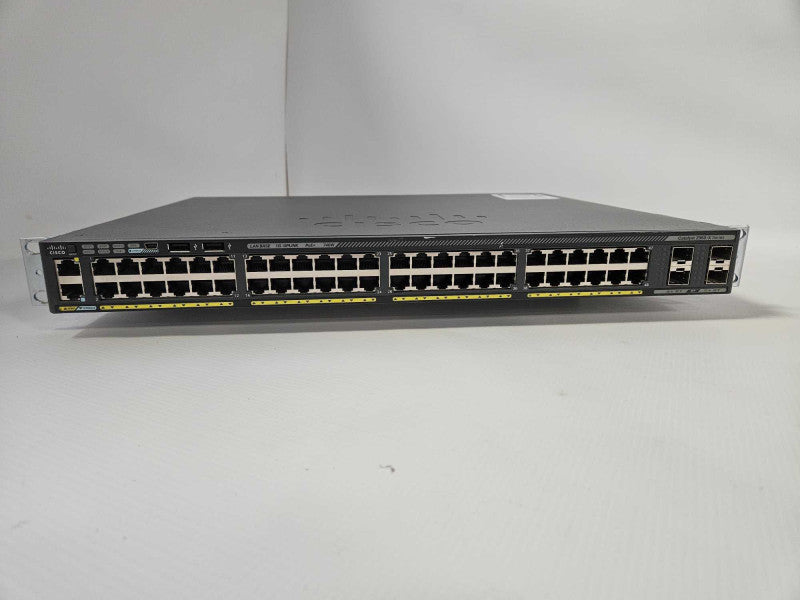 Cisco Catalyst WS-C2960X-48FPS-L 48-Port POE+ Gigabit Switch )