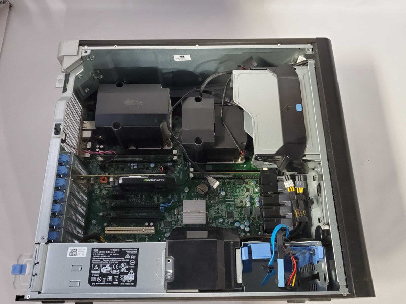 Dell Precision T7810 2x Xeon E5-2623(V3) 3.0GHz/ 16GB no HDDs  NVS510 Q~