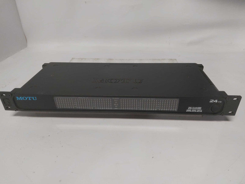 MOTU 24 I/O 24-Channel AD DA Converter 24IO Audio Audiowire
