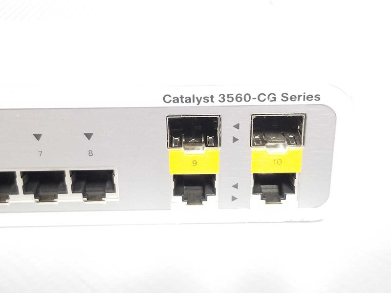 Cisco WS-C3560CG-8TC-S 8-Port Gigabit Compact Switch 2x Dual UPLINK, IP BASE _