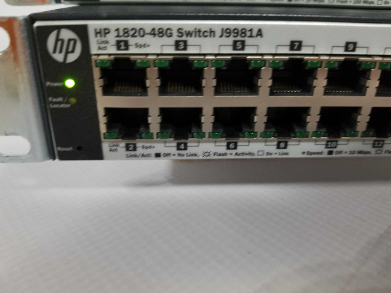 HP Procurve 1820-48G 48 Ports Gigabit Ethernet Switch J9981A Q_
