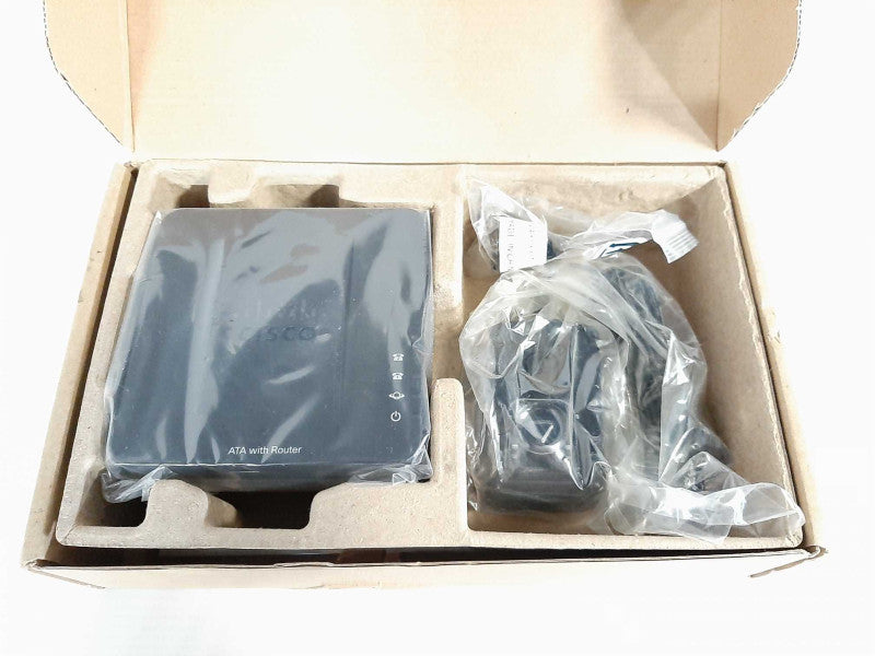 Cisco SPA112 2-Port Phone Adapter FAX and VoIP with Power Supply Brand New $