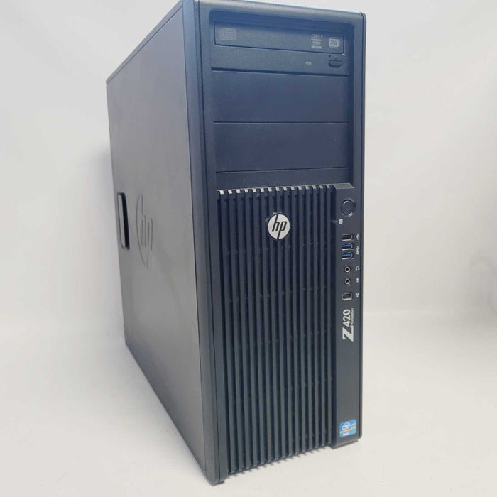 HP Z420 workstation E5-1620 v2 @ 3.70ghz 8GB RAM Quadro K2000D No HDD Q=