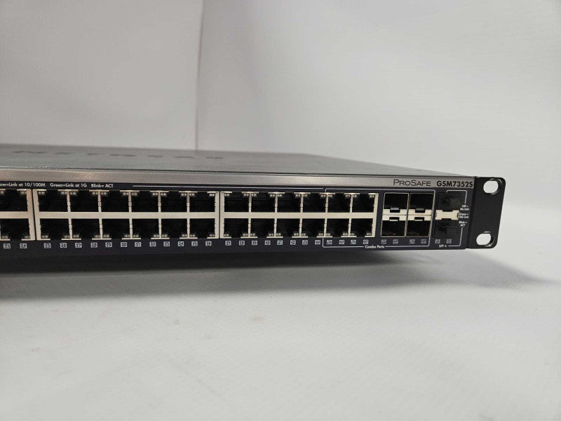 Netgear GSM7352S V2H1 Gigabit L3 Managed Switch *READ* )