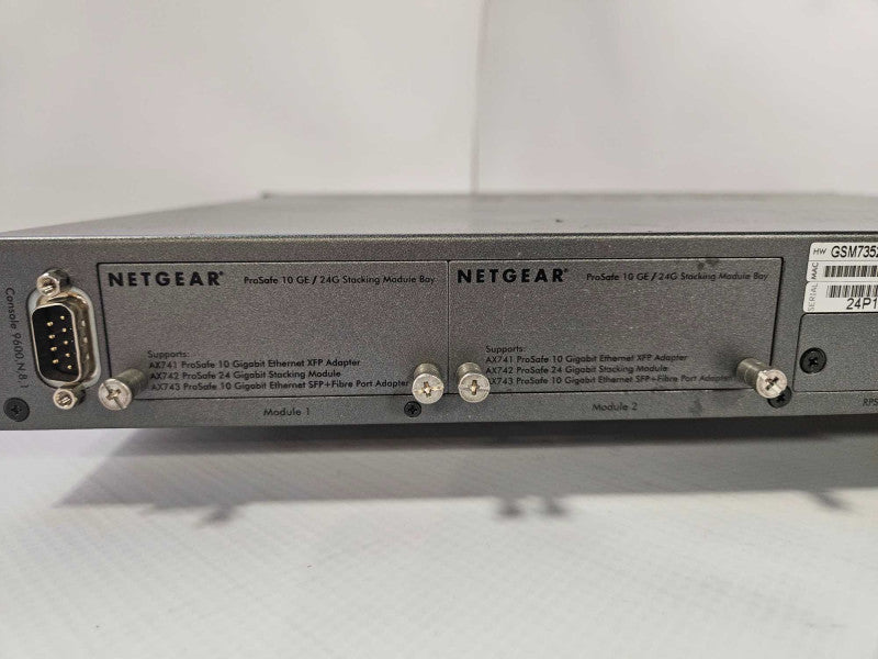 Netgear GSM7352S V2H1 Gigabit L3 Managed Switch *READ* )