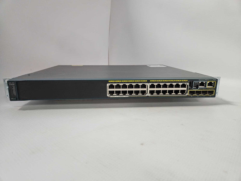 Cisco 2960-S WS-C2960S-24PS-L V04 PoE+ 24-Port Gigabit Managed Network Switch )