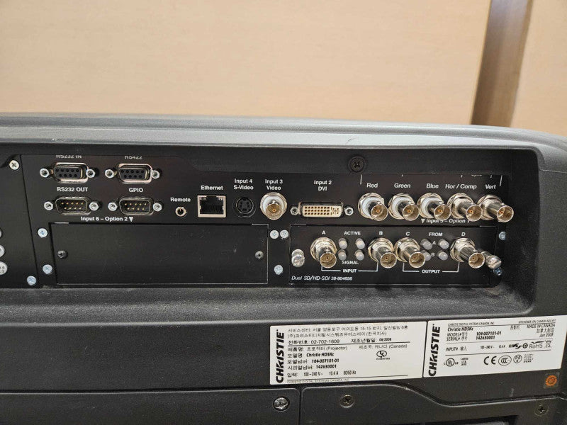 Christie HD5KC Projector NO Lens AS-IS )