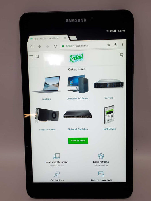 Samsung Galaxy Tab A SM-T380 32GB- Black Wi-Fi Only Android Tablet ~