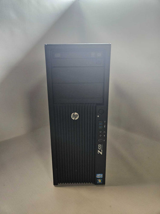 HP Z420 Workstation 1x Xeon E5-1620 @ 3.60GHz 20GB Ram Quadro 2000 GPU )