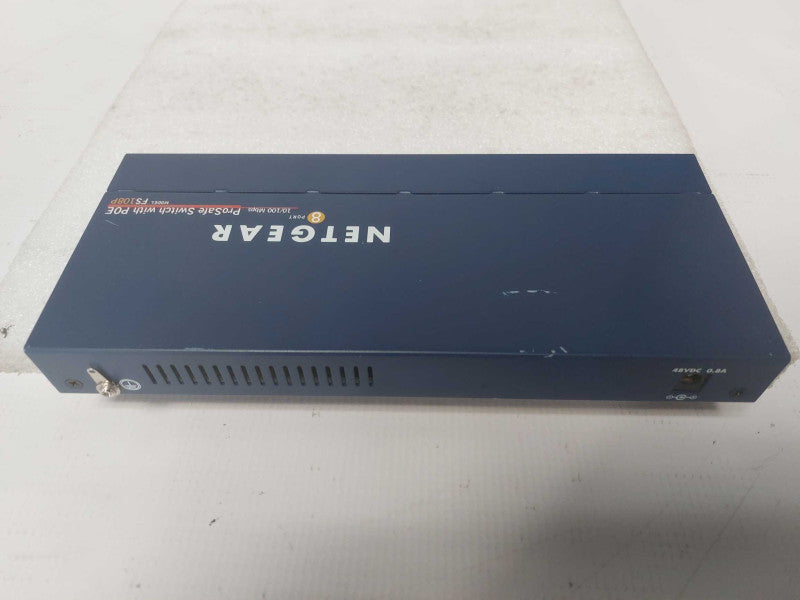 NetGear ProSafe FS108P 8-Port Ethernet PoE Switch