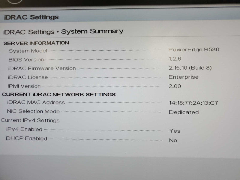 Dell PE R530 1x Xeon E5-2660(v3) 2.6GHz 10C/80GB ECC DDR4, H730 Mini, 4x 2TB  ~