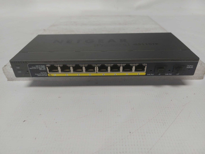 NetGear GS110TP Prosafe 8-Port PoE Gigabit Smart Switch