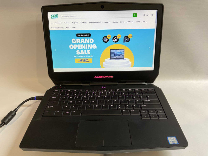 DELL Alienware 13 R2 with i7-6500U CPU 16GB RAM & 256GB NVMe Storage READ  -