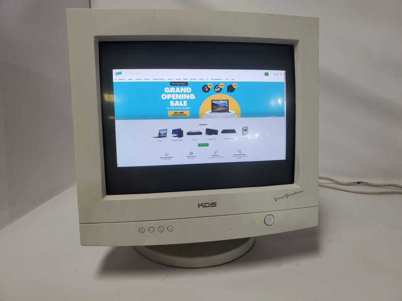KDS Visual Sensations VS-7 17\\" CRT Monitor VGA 1997Mfg Date |