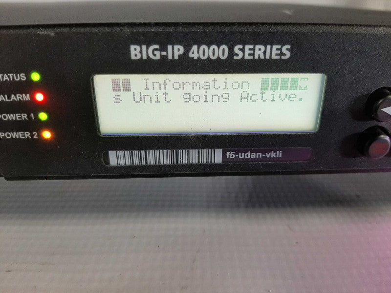F5 Networks BIG-IP 4000 Series Load Balancer Traffic Manager READ $