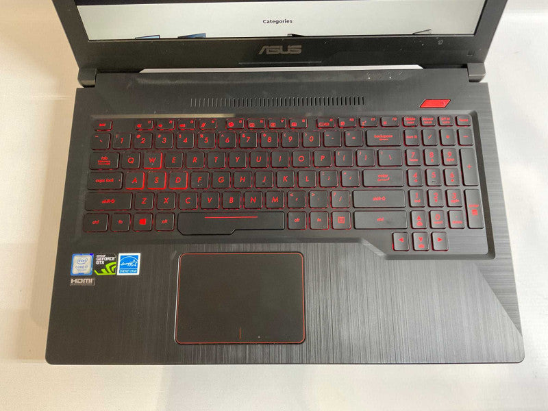 ASUS FX503VD with i7-7700HQ CPU 24GB RAM & 512GB NVMe  -
