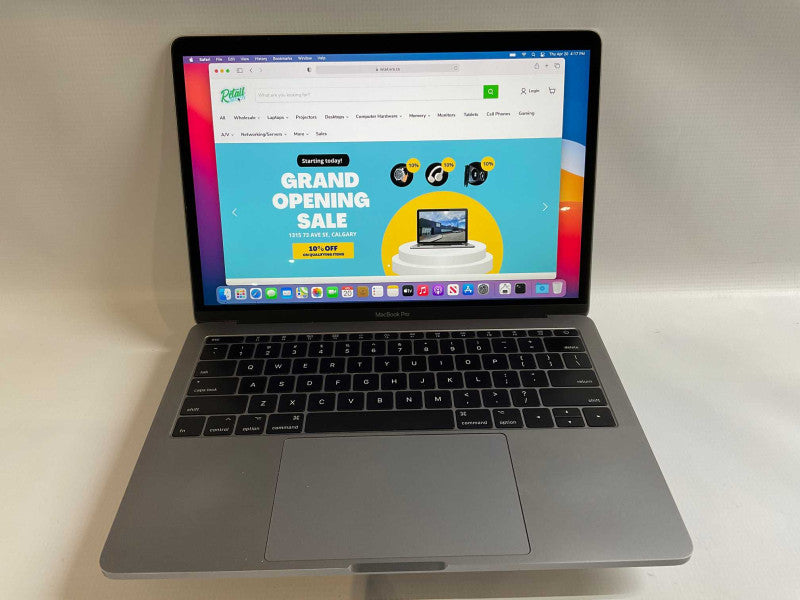 2017 MacBook Pro 13-inch with i5-7360U 8GB RAM & 250GB Storage  -