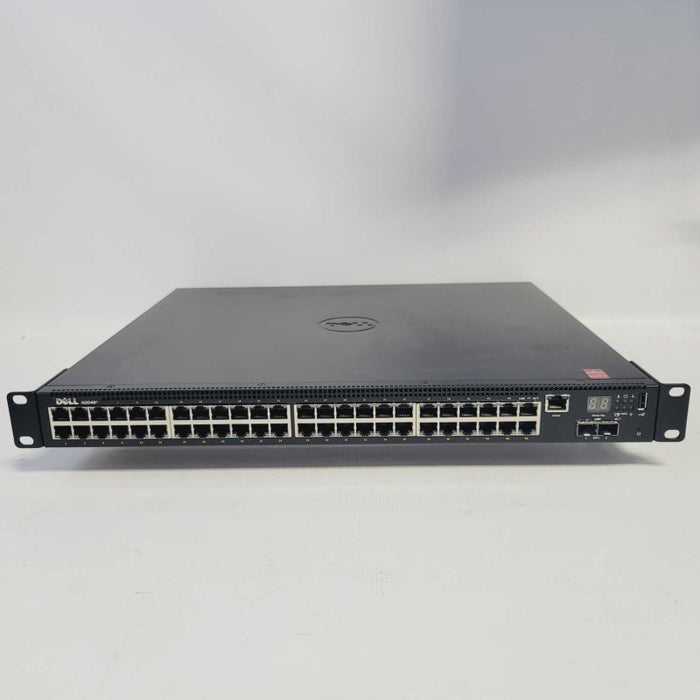 Dell N2048P PoE Ethernet Switch L2 Stacking 48x 10/100/1000Mb 2x 10GbE SFP+ =