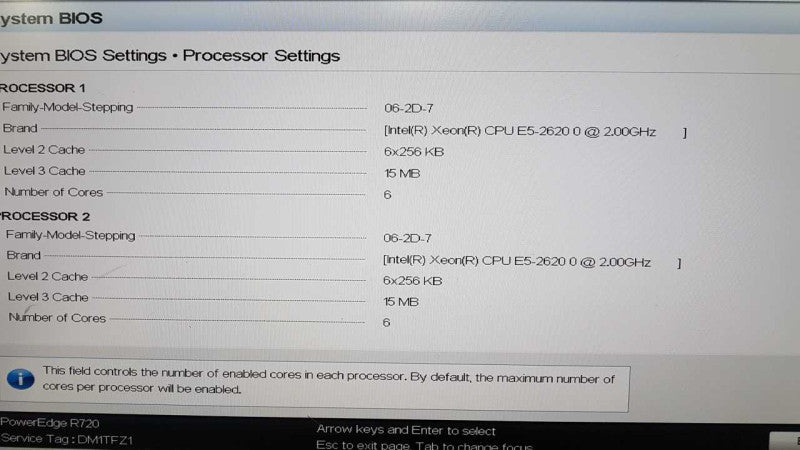 Dell Poweredge R720 2x Xeon E5-2620 @ 2.00ghz / 128gb ram / H710 Mini Raid  #