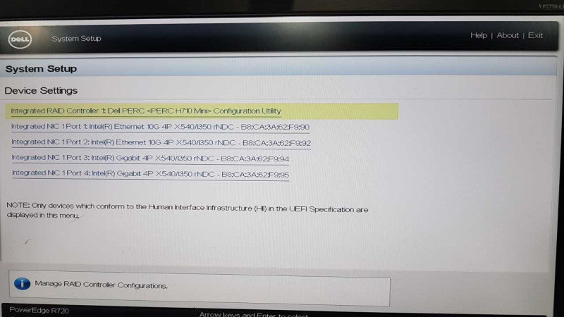 Dell Poweredge R720 2x Xeon E5-2620 @ 2.00ghz / 128gb ram / H710 Mini Raid  #