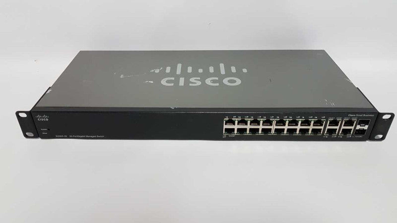 cisco SG300-20 20x port gigabit managed switch small business - fact reset #