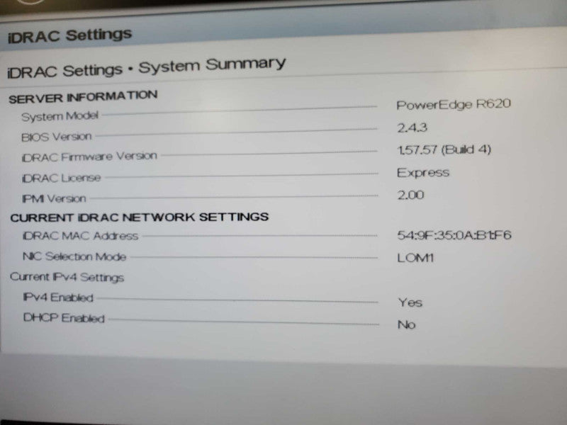 Dell PE R620 2x Xeon E5-2620 2.0GHz 6C32GB ECC, H710 Mini, NO HDDs ~