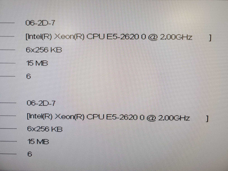 Dell PE R620 2x Xeon E5-2620 2.0GHz 6C32GB ECC, H710 Mini, NO HDDs ~