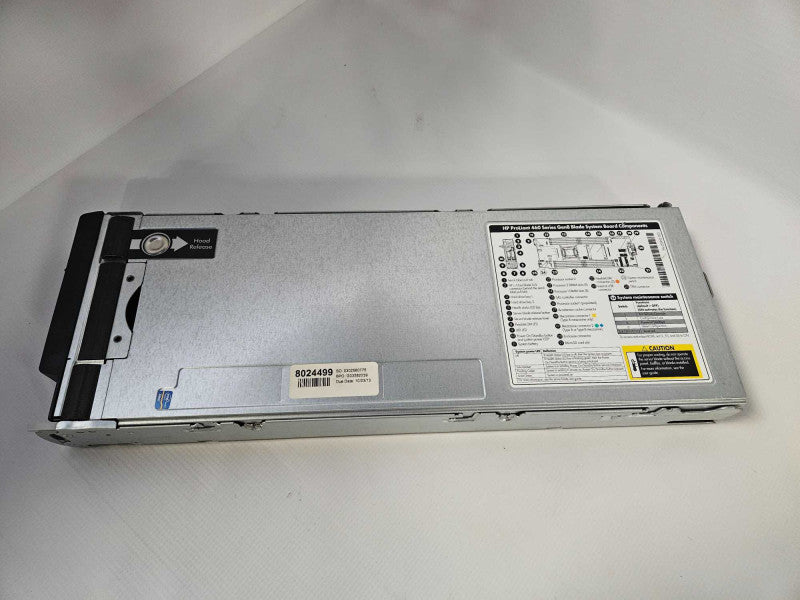 HP ProLiant 460 Series Gen8 Blade 2x E5-2670 @ 2.60GHz V4 NO RAM Q)