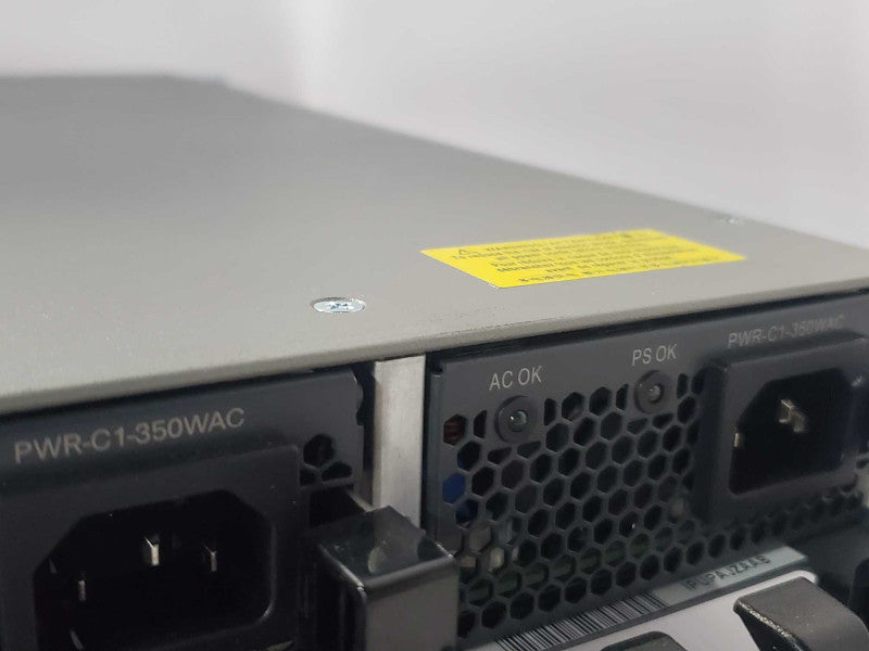 Cisco Catalyst WS-C3850-24T-S Switch 24 Port Gigabit 2x PSUs Q~