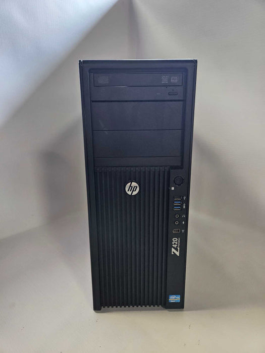 HP Z420 Workstation 1x Xeon E5-1620 @ 3.60GHz 32 GB Ram Quadro 2000 GPU )