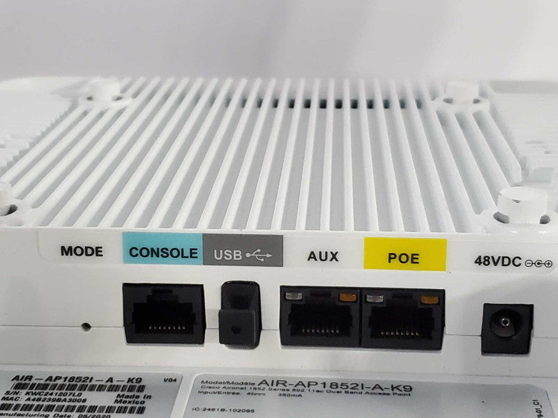 Cisco AIR-AP1852I-A-K9 Aironet 1852 Series 802.11ac Dual Band Q~