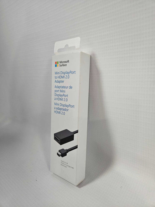 Microsoft EJU-00001 Surface Mini Display Port to HDMI 2.0 Adapter Q)