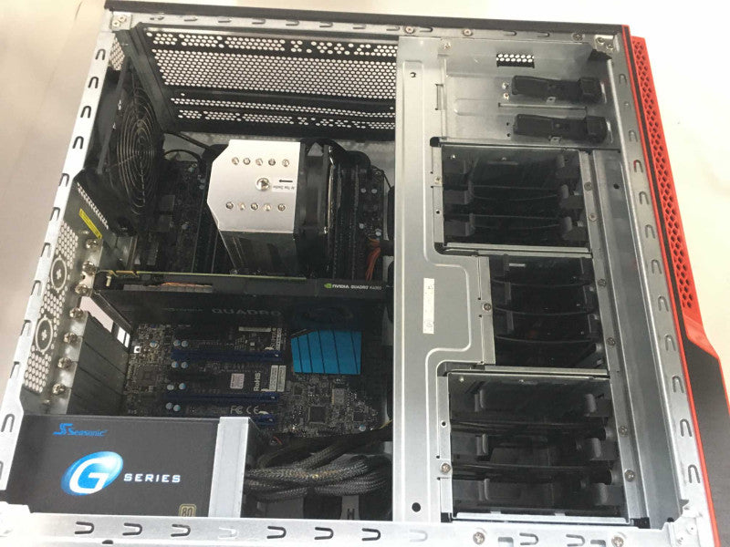 Supermicro GS5A-7 Xeon E5-1650 v4 @ 3.60GHz, 64GB, Quadro K4000, no HDD ~