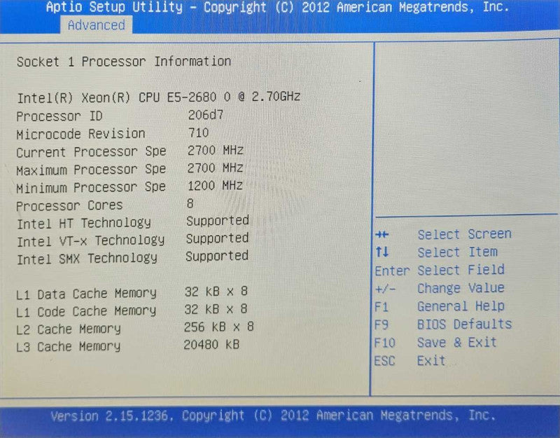 Cisco UCS C240 M3S 2U SERVER 2x Xeon E5-2680 0 @2.70GHz 96GB Ram 2x 1200 PSU )