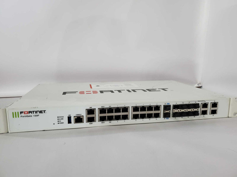 Fortinet FortiGate FG-100F Network Security Firewall 22xGE port Switch MGD ~